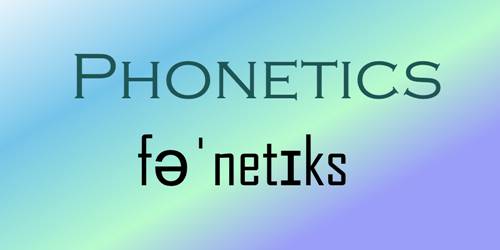 phonetics 500x250